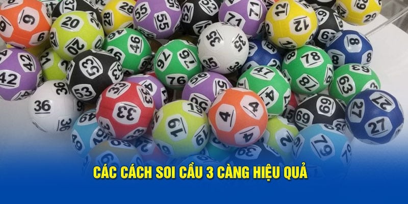 Soi Cầu 3 Càng Siêu Chuẩn: Bắt Số Chính Xác, Trúng Lớn 1 Các công thức soi cầu 3 càng hiệu quả